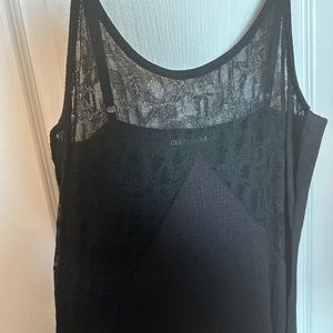 COPY - Black lace panel maxi slip dress *ON HOLD*